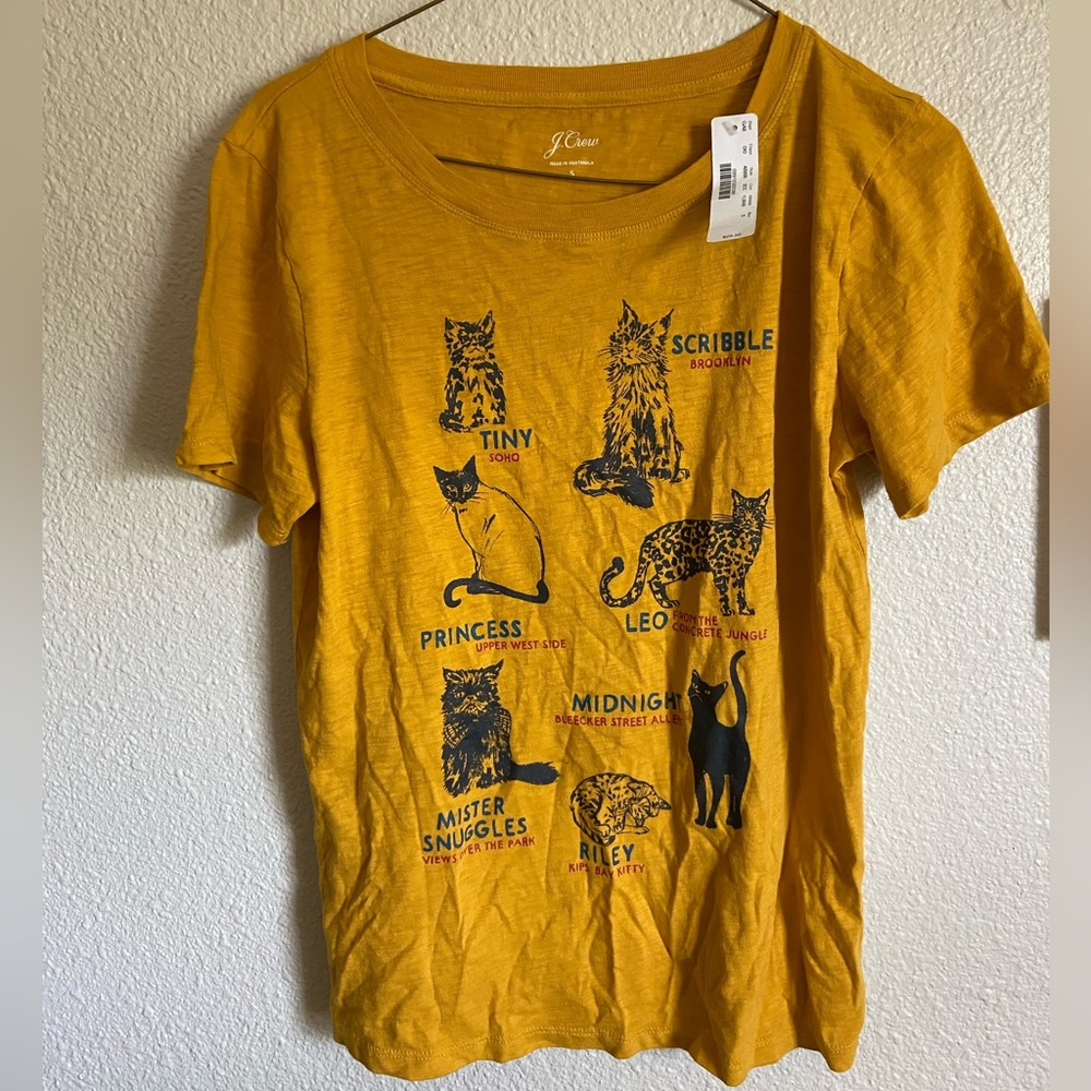 Cat tee from Madewell, NWT